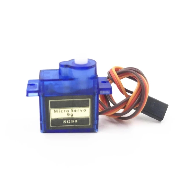 2 Pcs SG90 9G Micro Mini Servos SG90 Servo for RC 250 450 Helicoper Airplane Car ship Boat Robot MG90S 2