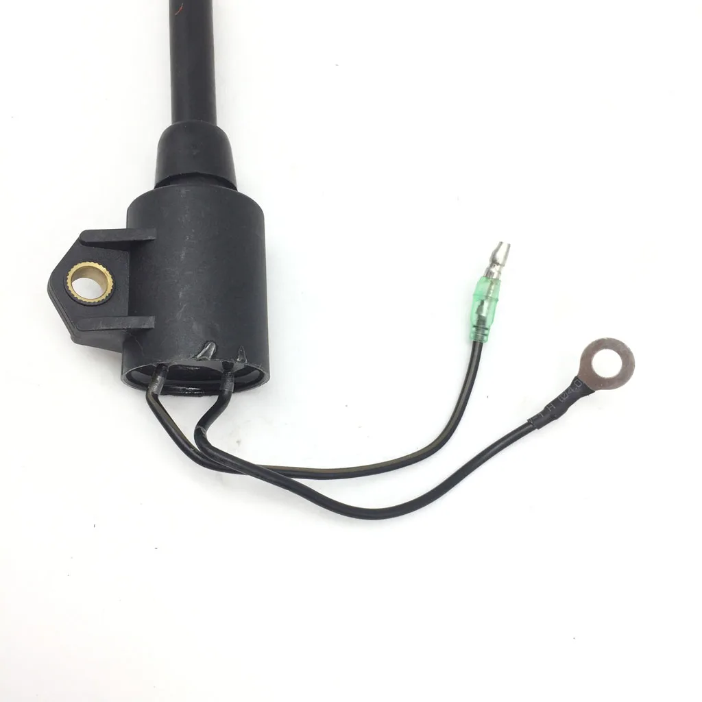 Ignition Coil with Rubber Hat Kit for Yamaha Outboard 9.9/15HP (2 stroke) Motors