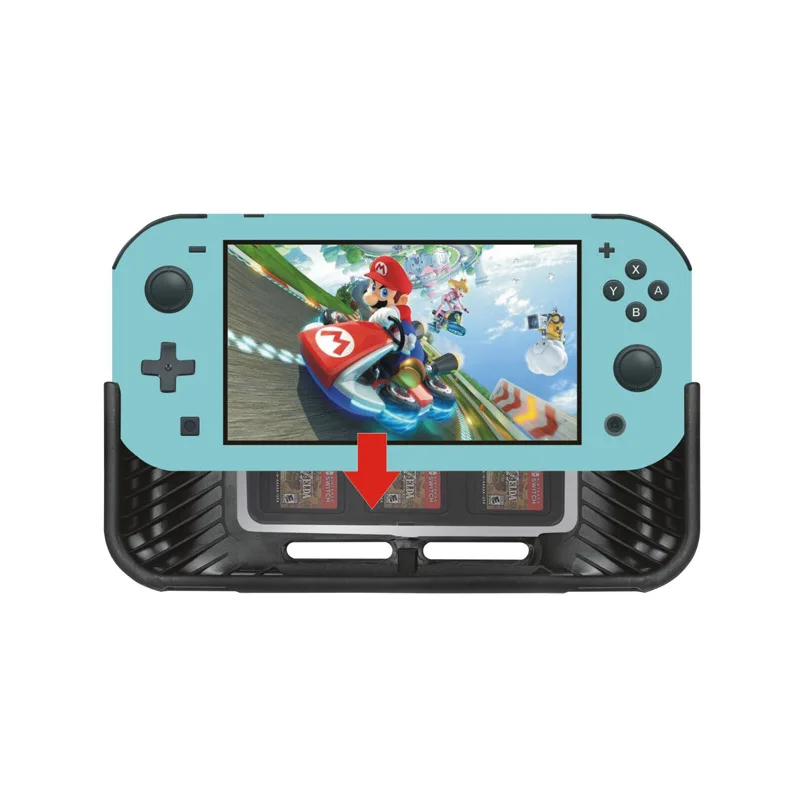 Закрепляемые чехол для Nintendo Switch Lite Mini Защитный чехол оболочка 6 игр картриджи держатель рукоятки для переключатель Lite