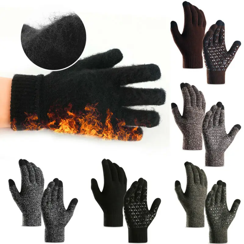 Ladies Men and Women Winter Gloves Ski Snowboard Snow Thermal Solid Unisex New Winter Gloves for Men Women Snowboard Gloves