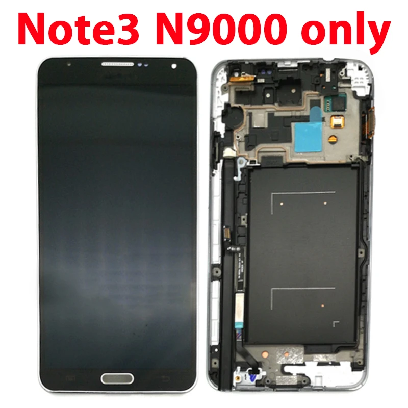 ЖК дисплей с рамкой для Samsung Galaxy Note 3 N9005 дигитайзер сенсорного экрана в сборе