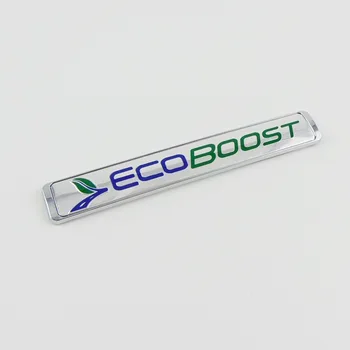 

Ecoboost Tail Sport Logo Sticker Special Metal car logo Decorative stickers for Focus Fiesta Kuga Escape car styling