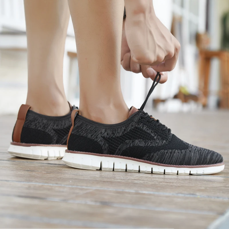 Soft Men Sneakers Shoes Breathable 
