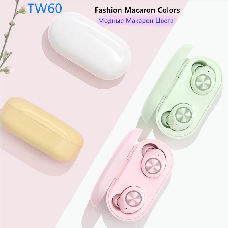 True Wireles Bluetooth Headphones Handsfree Game Earphones In Ear TWS Waterproof Earbuds Sport Headset for Samsung Xiaomi iPhone