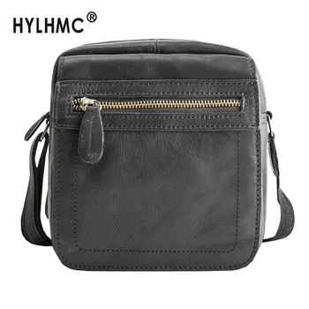 

Men's Leather Chest Bag Cowhide Mini Bag Shoulder Bag Phone Bag Japanese Small Shoulder Bag Waist Bags Diagonal Toe Cap Leather