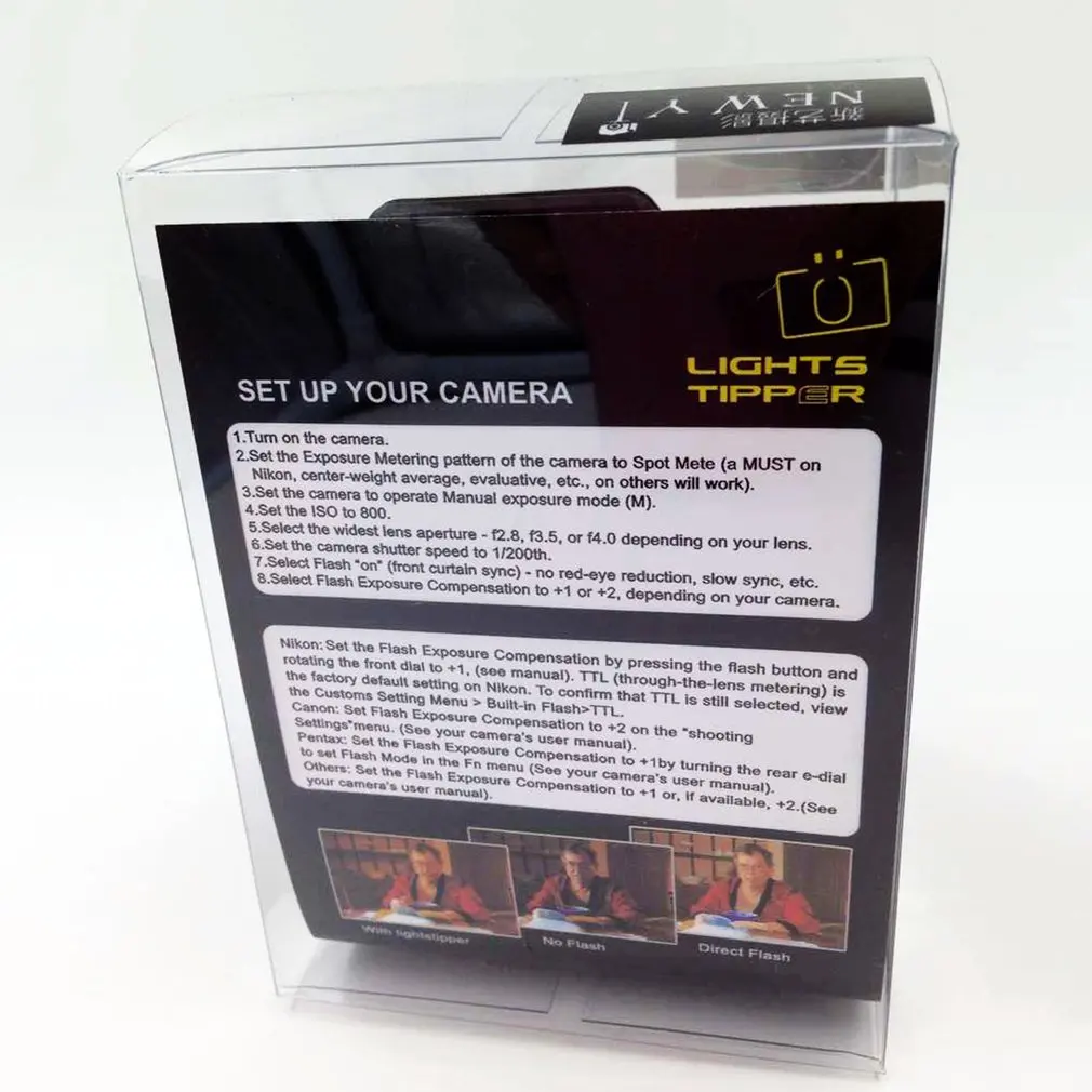 Рассеиватель Вспышки самосвальной камеры для Canon для Nikon для Pentax для Olympus Hot Shoe всплывающий светоотражатель диффузор