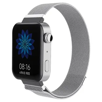 

Milanese loop bracelet for Xiaomi smart watch Stainless Steel Link strap Magnetic buckle watchband for mi watch Accessories