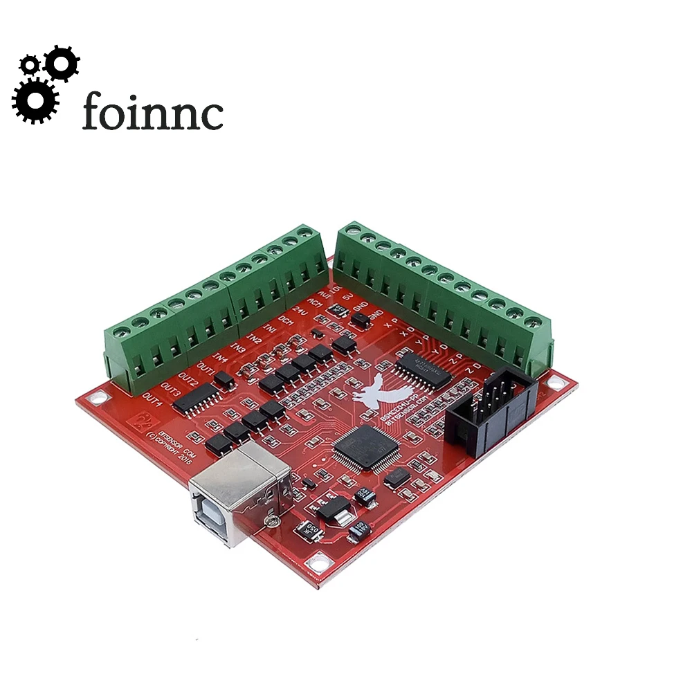 CNC USB MACH3 100 кГц секционная плата 4 оси интерфейс драйвер движения карты с Jog обработчик
