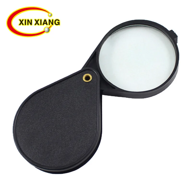 

60MM Handheld Magnifying Glass 5X Copper Rivet Pocket Magnifier Portable Magnifying Len Glass Len Jewelry Loupe Monocle Lupe