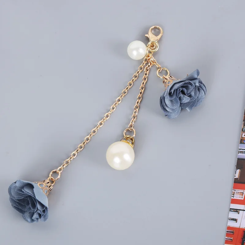 Shellnail Mobile Phone Lanyard Short Hand Strap for Key USB Diamond Bracelet Phone Case Flower Pendant DIY Tassel Phone Straps