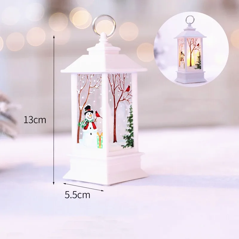 C Christmas Decorations For Home Led Christmas Candle With LED Tea light Candles Christmas Tree Decoration New Year Ornament - Color: C