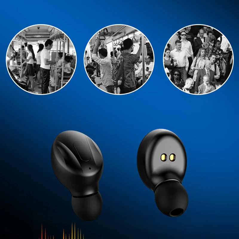 XG13 TWS Bluetooth 5,0 беспроводные наушники power In Ear Mini наушники HiFi 5D спортивные стереонаушники IP5 Водонепроницаемая гарнитура без головок