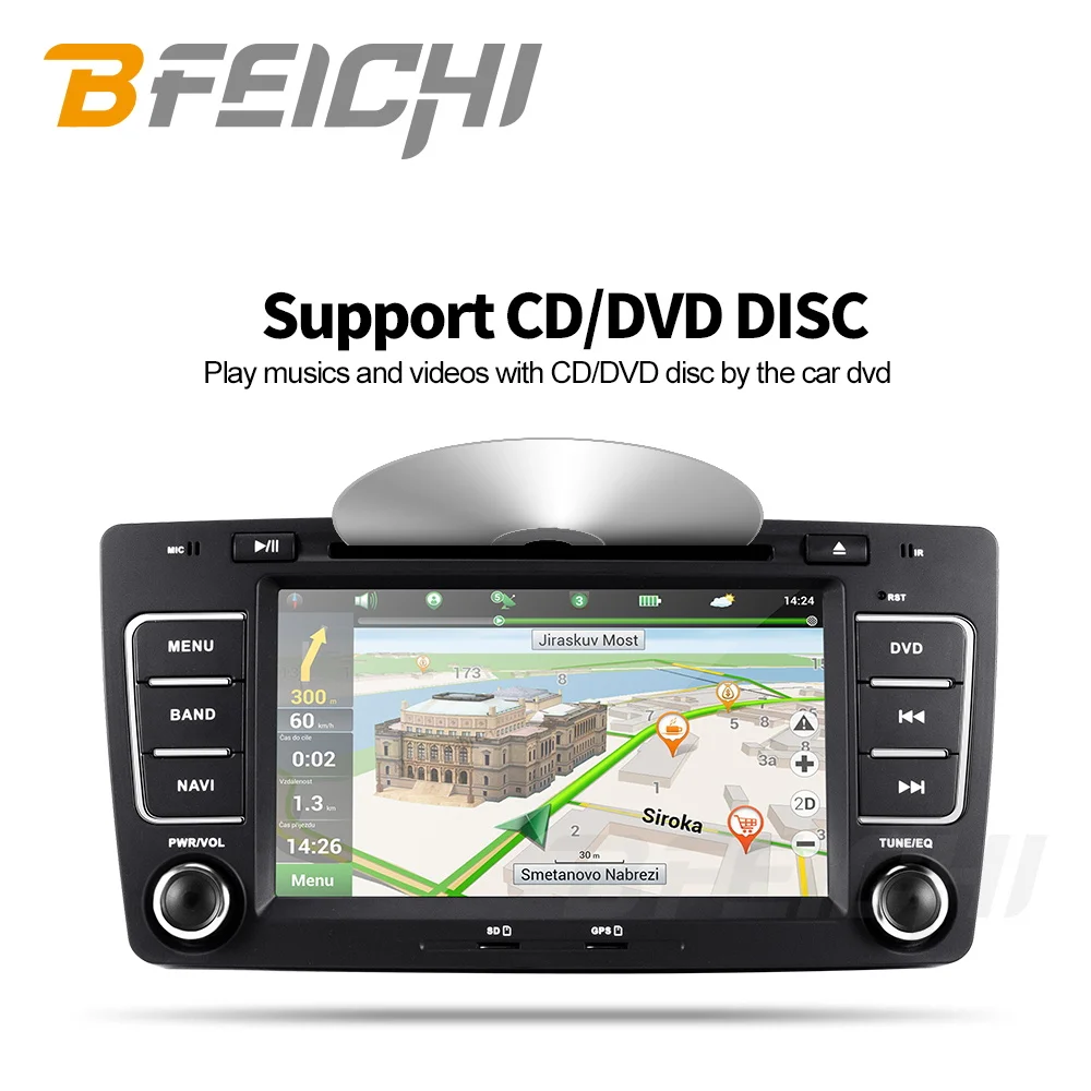 Bfeichi android 9,0 автомобильный dvd для Гранд пунто 2006 2007 2008 2009 2010 2011 2012 автомобиль радио gps навигации