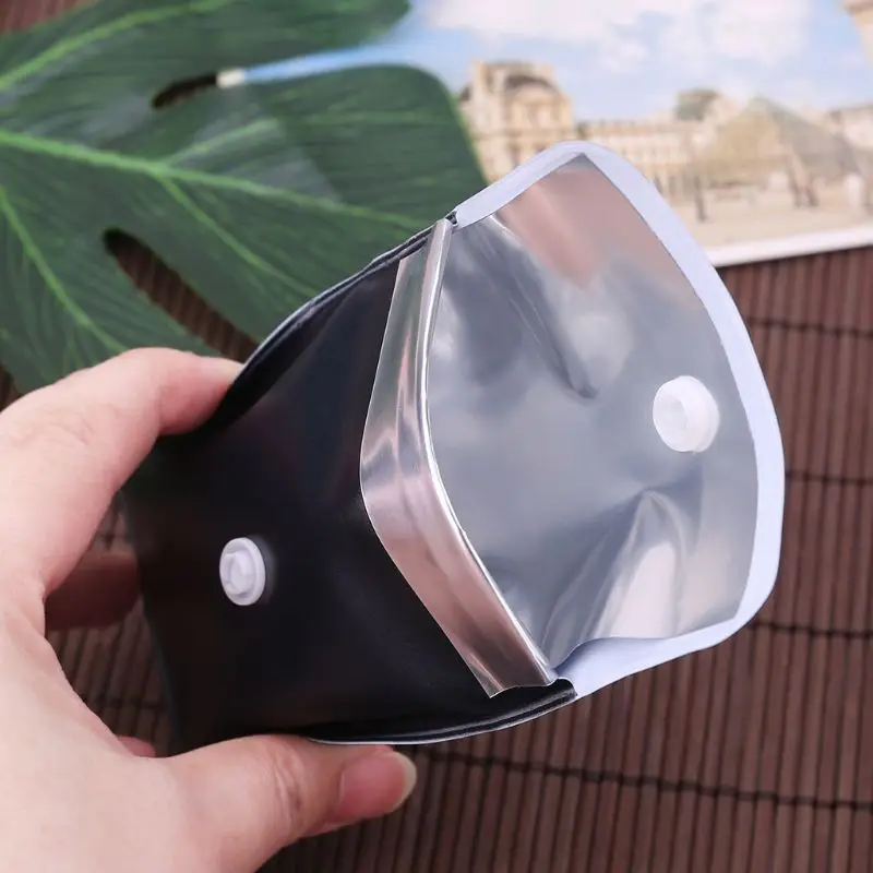 Portable Ashtray Pocket Smoking Cigar Tobacco Ash Storage Bag Fireproof PVC Odorless Pouch Travel Beach Gifts