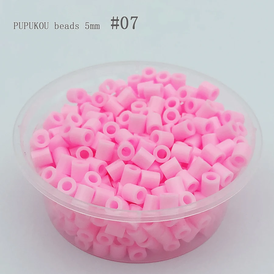 360pcs/box packing 5MM hama beads diy toy 48kinds colors foodgrade perler Iron beads PUPUKOU fuse beads Kids Education puzzle to 12