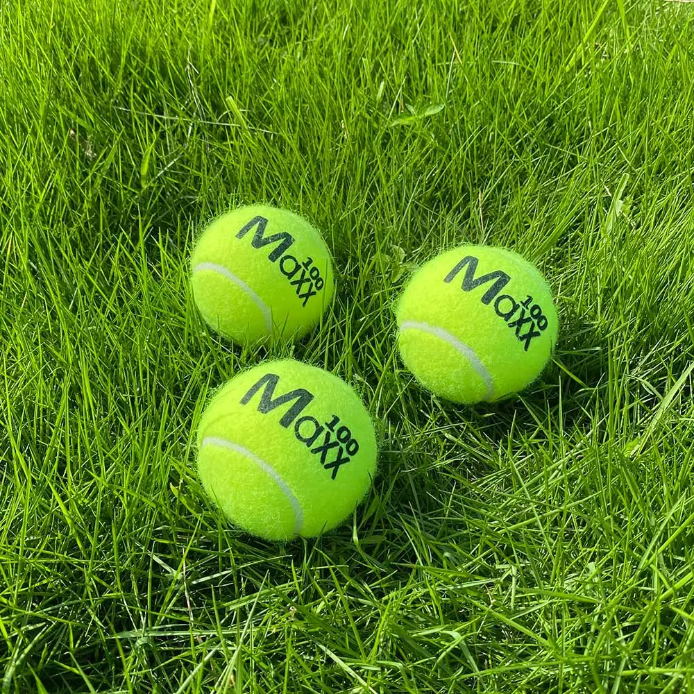 3pcs Training Tennis Adult Youth Professional Training Tennis Ball for Beginner Quality Rubber Suitable for Beginner School Club