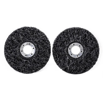 

2pcs 100*16mm Polishing Wheel Buffing Wheel Paint Rust Removal Disc Polishing Metal Discs Pads for Angle Grinder Abrasive Tool