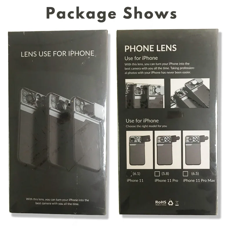 iphone lens package