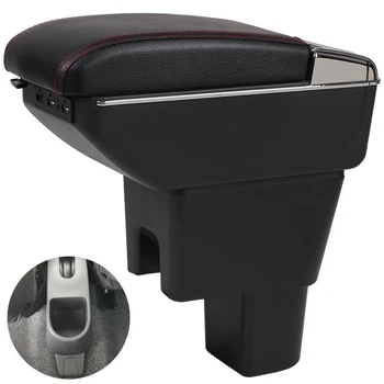 

Armrest Box For Suzuki Celerio Car Central Storage Container PU Leather