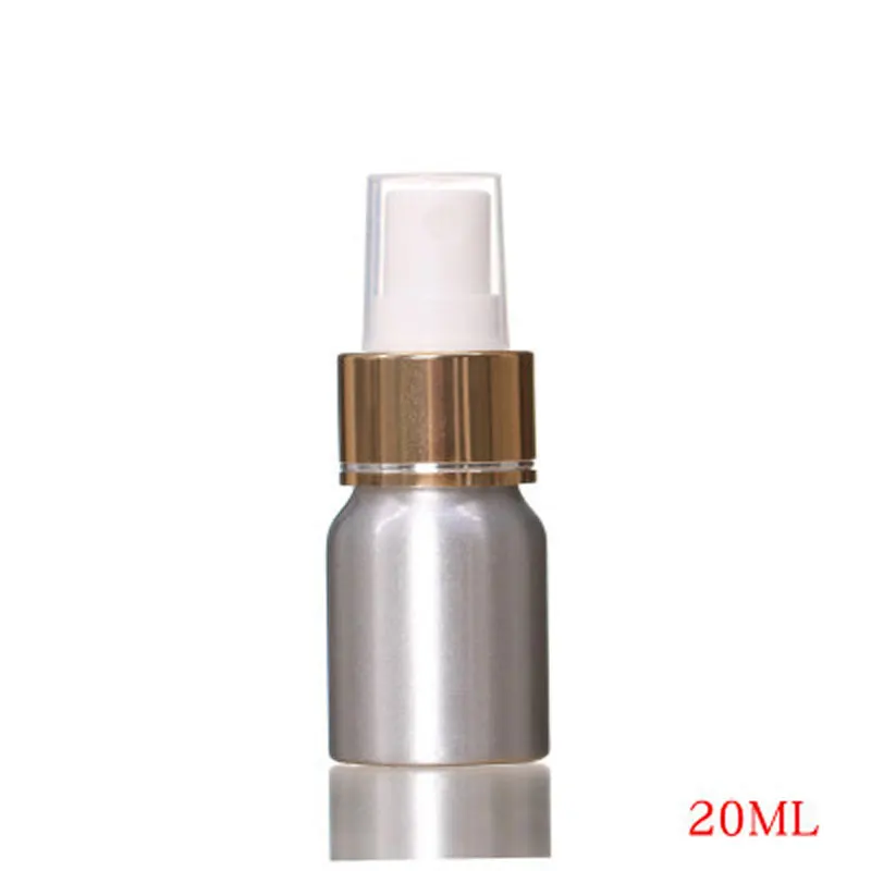 20ml 20 мл 30 мл 50 мл 60 мл 80 мл 100 мл 120 мл 150 мл Алюминиевый распылитель для парфюма косметический Упаковочный Инструмент спрей бутылка распылитель тумана 20 шт./лот - Цвет: 20ml