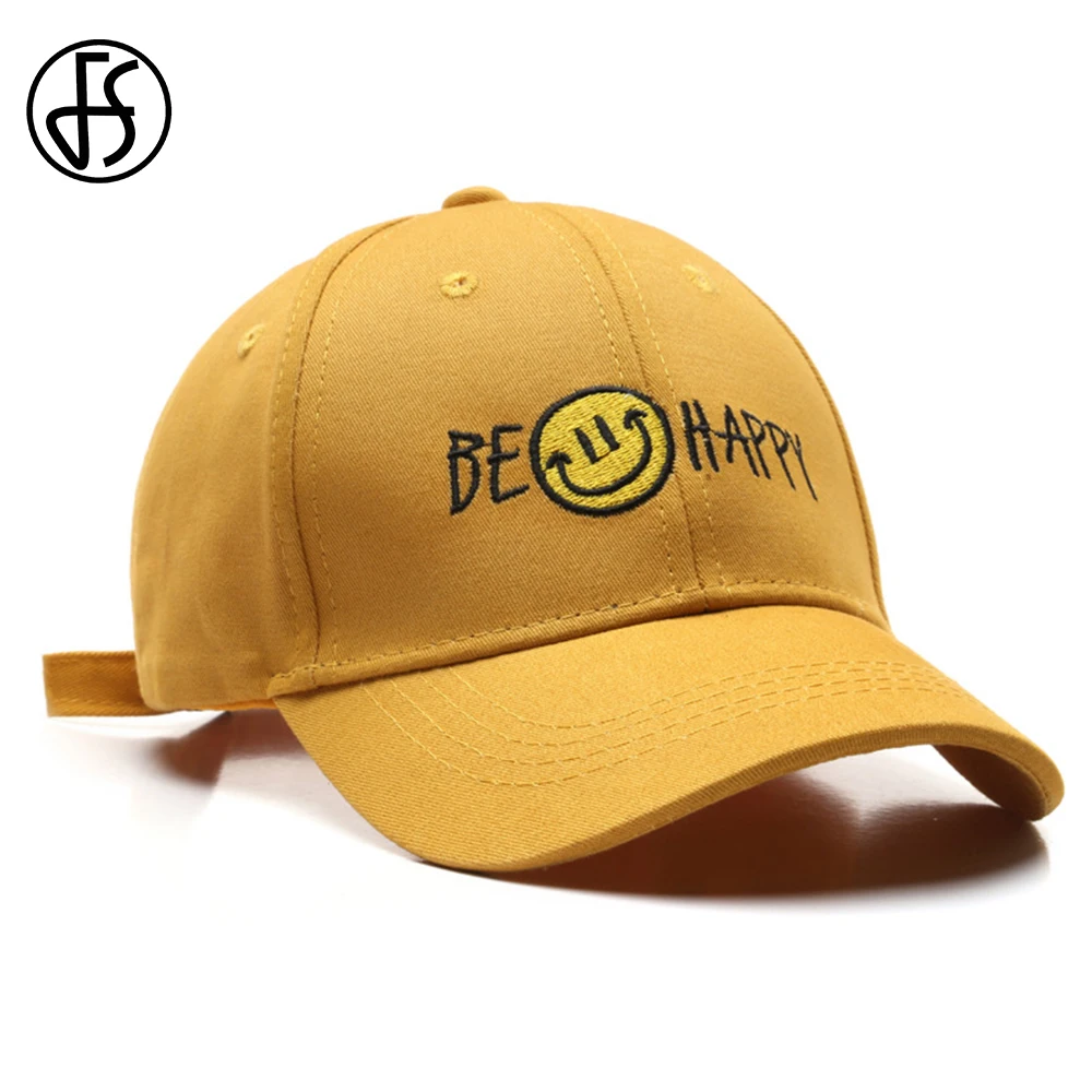 Cute Cartoon Smiley Face Cap 