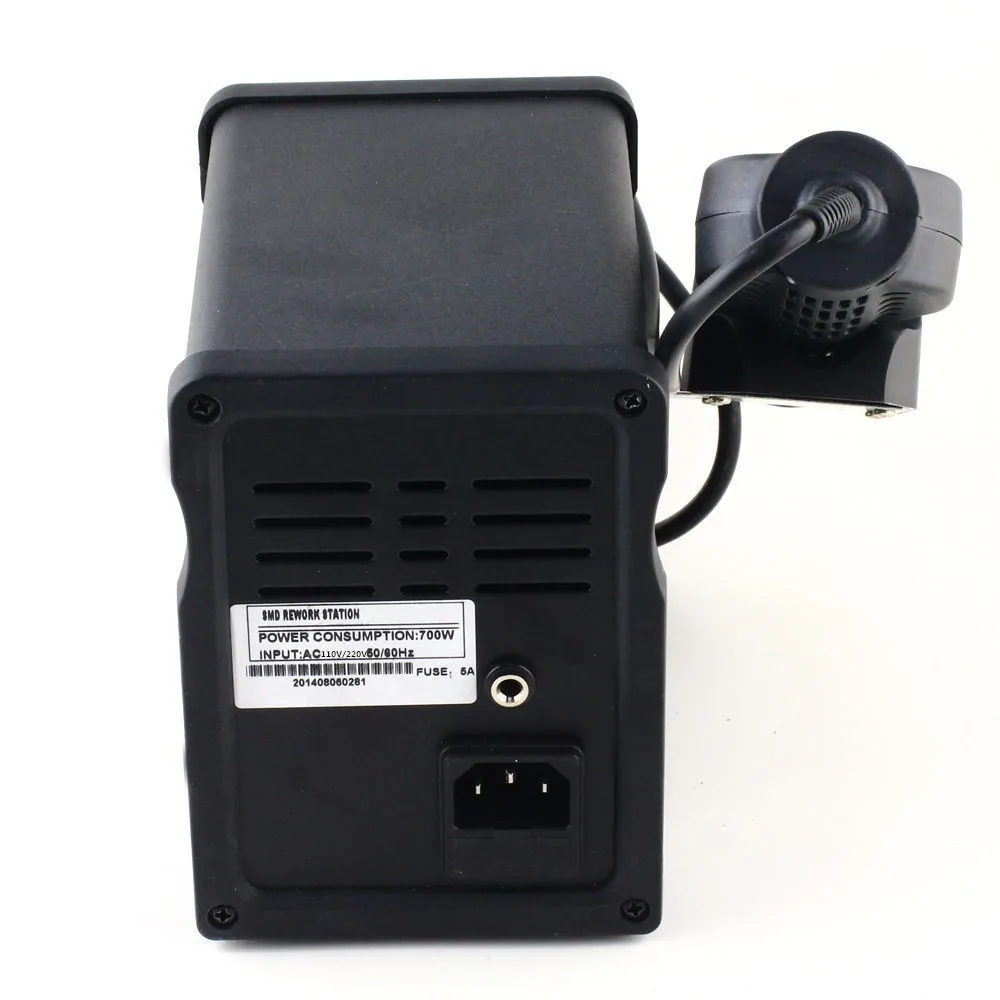 YOUYUE 8586 паяльные станции AC 110 В/220 В 700 Вт SMD паяльная станция горячий воздушный пистолет паяльник