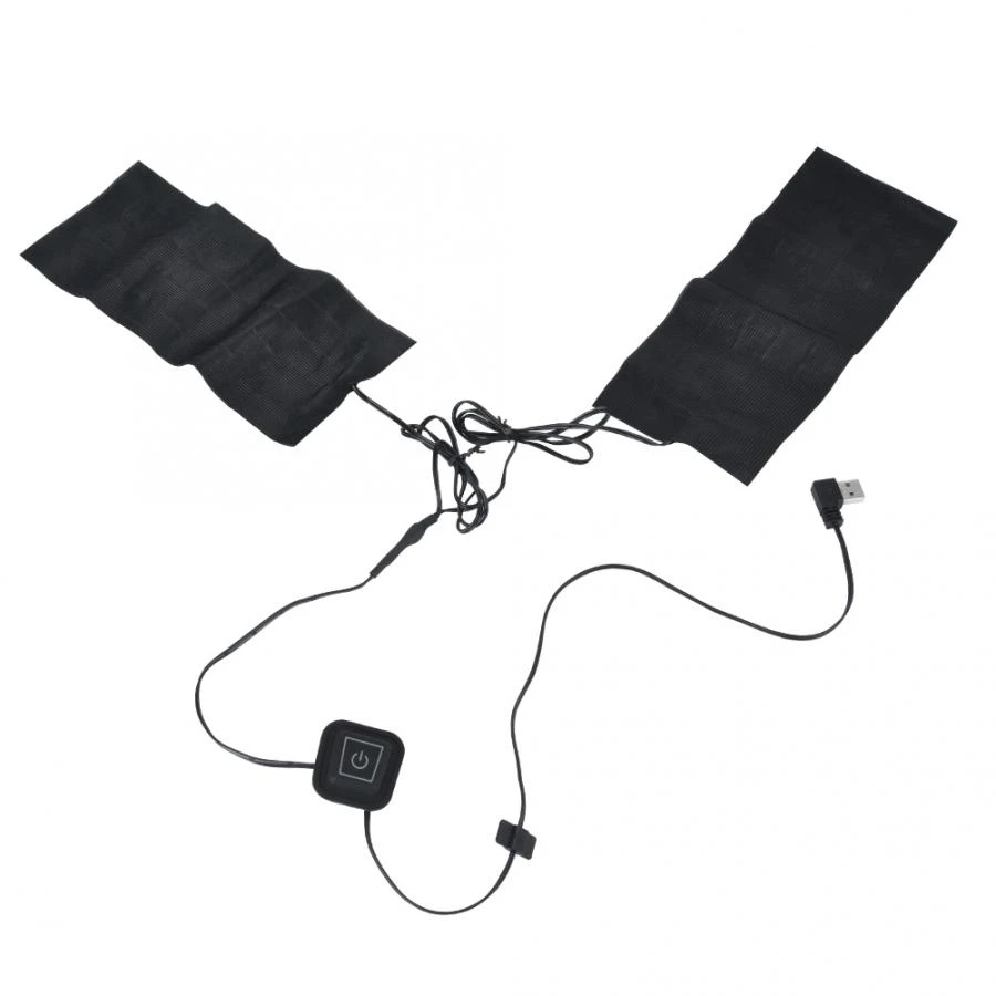 Usb Charged Clothing Heating Pad Electric Sheet With 3 Gear Adjustable Temperature For Vest 最大40