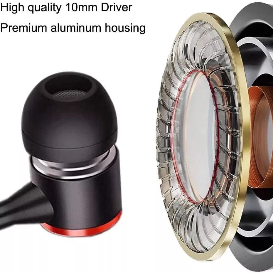 3 5 мм провода наушники Шум изоляции в вкладыши гарнитура с чистым звуком мощные