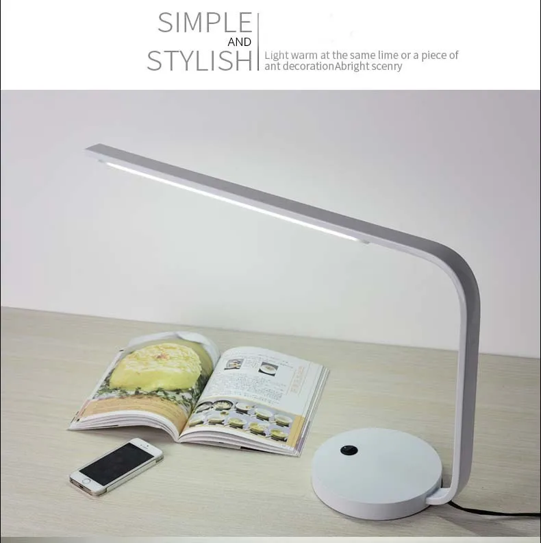 

Nordic study eye protection study student book desktop office reading lamp with switch long arm led reading lamp