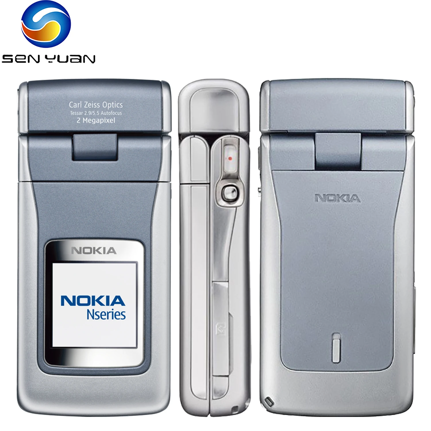 Оригинальный Восстановленный Мобильный телефон Nokia N90 2G GSM дисплей 2 1 дюйма камера