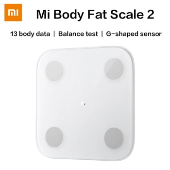 

Xiaomi Mijia Mi Smart Body Composition Scale 2 Fat Weight Scale Bathroom Digital Electronic LED screen Balance APP Data analysis