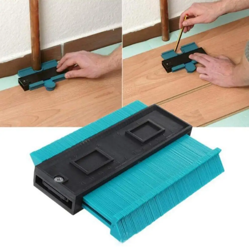 

Plastic Gauge Contour Profile Copy Gauge Duplicator Instrument Wood Marking Tool Tile Laminate Universal Tool Radiant Ruler