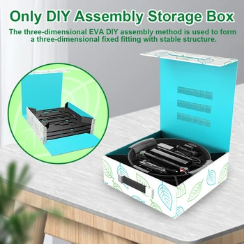 

Three-Dimensional EVA DIY Assembly With Magic Paste Multi-function Portable Storage Box Host Protection Professional For Switch