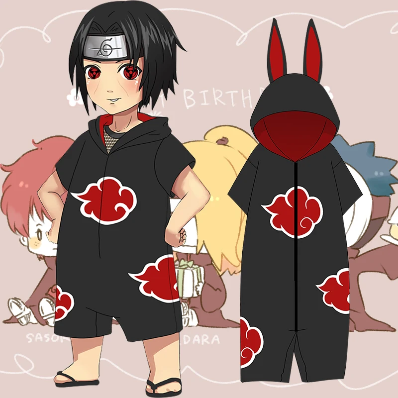 Anime Akatsuki Pajamas Jumpsuits Summer Winter Flannel Plush Adult Cosplay Costume