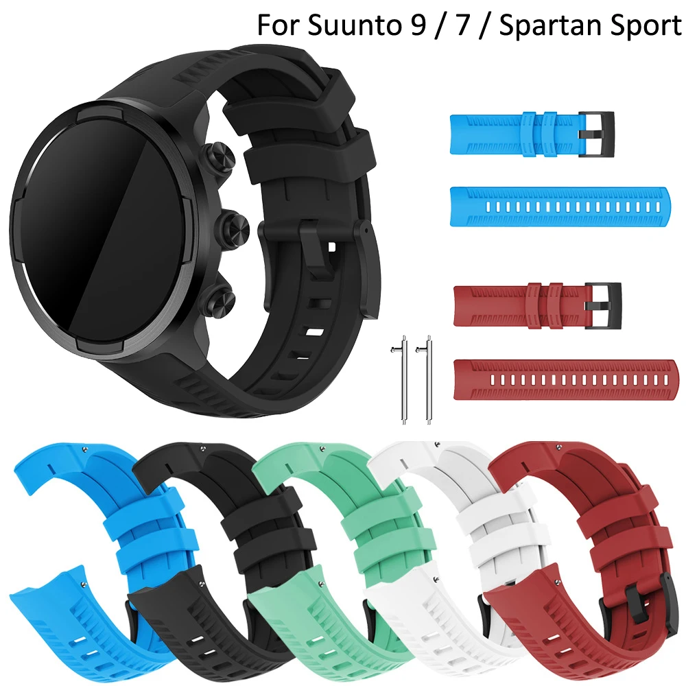 Силиконовый ремешок для Suunto 7 /9/9 Baro/ D5/подача/Спартанский Спорт/Спартанский