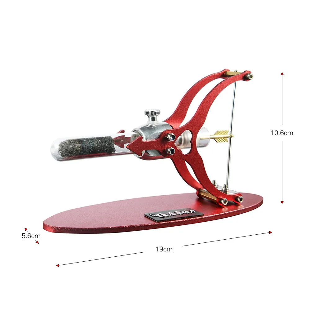 Mini Hot Air Stirling Engine Motor Model Cupid's Arrow Model Educational Toy Kits Perfect Scientific Gifts