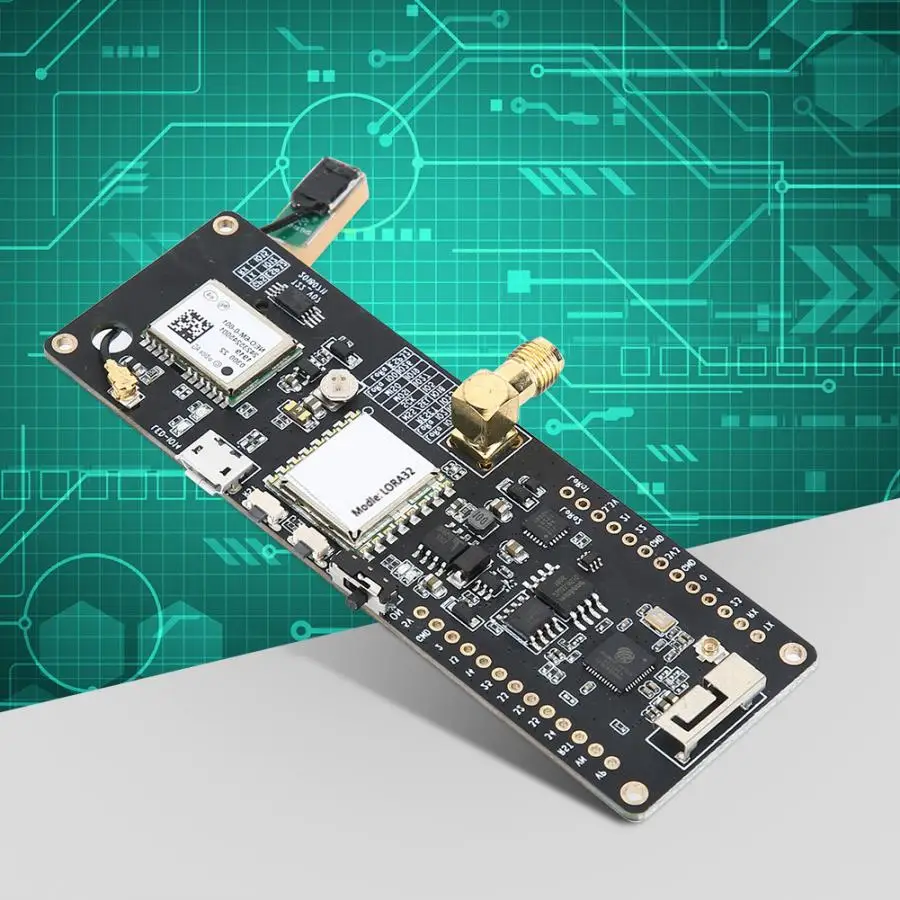 Для TTGO T-Beam ESP32 LoRa 915 МГц WiFi gps модуль с аккумуляторной базой макетная плата беспроводной WiFi модуль