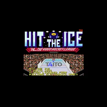 

Hit the Ice USA Version 16 bit Big Gray Game Card For NTSC Game Player