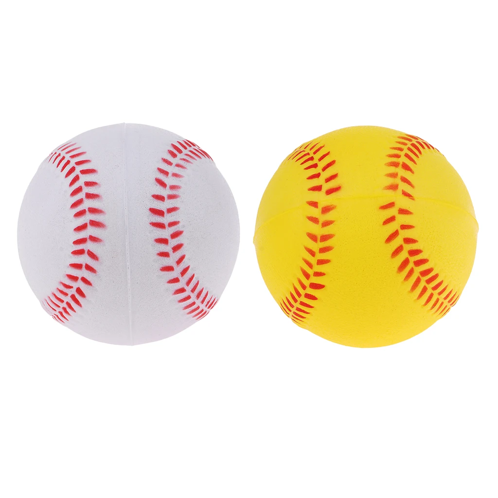 Soft PU Batting Baseball Softball Team Sports Balls for Trainer Practice Exercise Training Equipment - Colors choose Soft PU Batting Baseball Softball Team Sports Balls for Trainer Practice Exercise Training Equipment - Colors choose