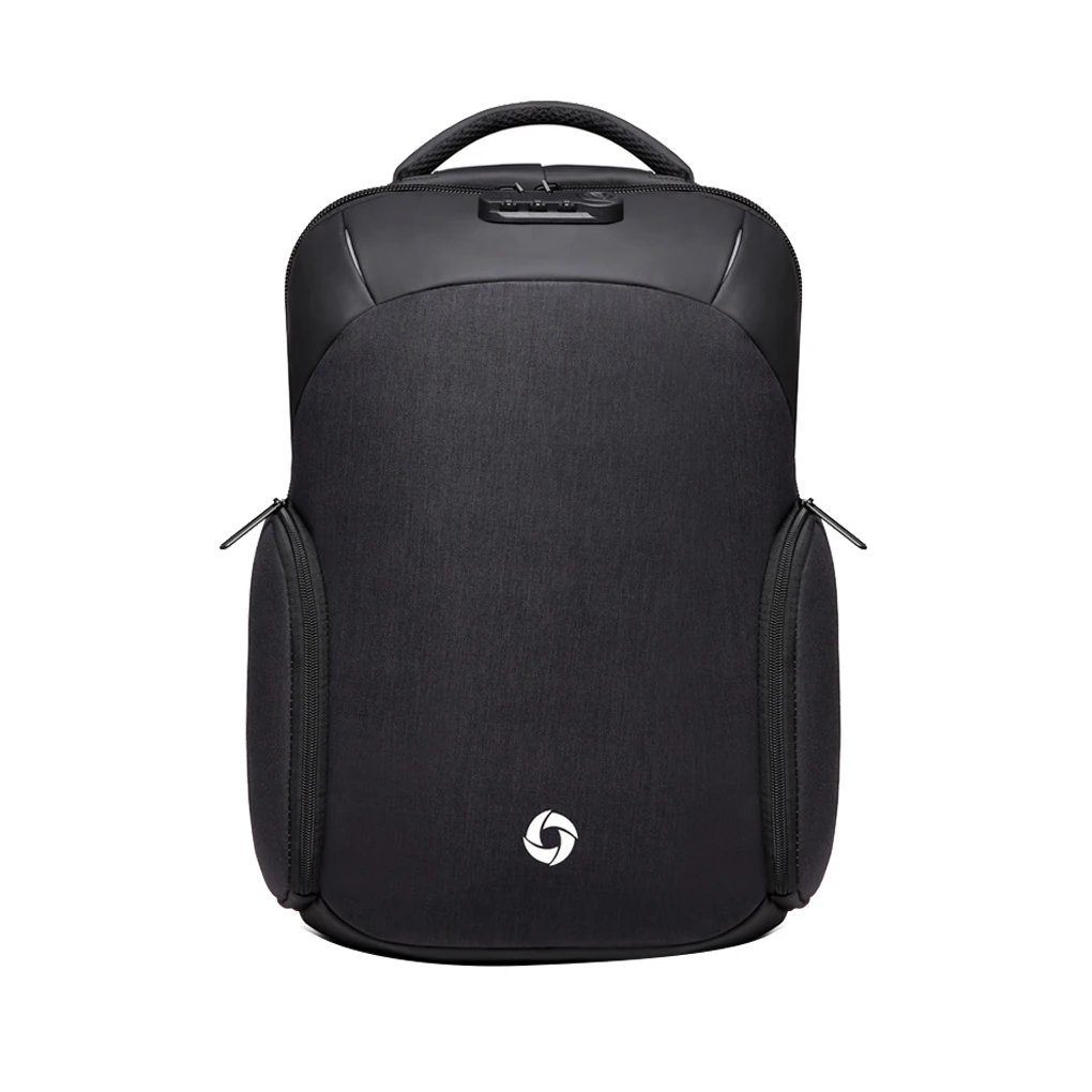 Рюкзак для компьютера Мужская сумка наплечная Водонепроницаемая USB дорожная сумка для ноутбука Оксфорд Противоугонный рюкзак для прогулок - Color: NO.3
