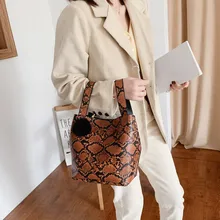 Женская сумка-тоут с застежкой змеиный принт Hairball сумка для телефона Изысканная девушка оригинальная поясная сумка элегантная дамская сумка на плечо# G1