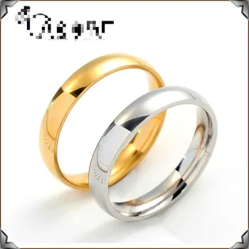 

2030 cool cool ring External Arc Shiny Side Couples Stainless Steel Ring 2020 New Style Fashion Ring