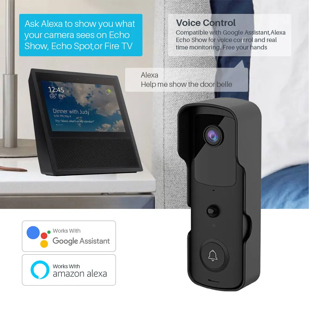 La Sonnette Vidéo Intelligente Netatmo désormais compatible avec Google  Assistant et  Alexa - Les Numériques