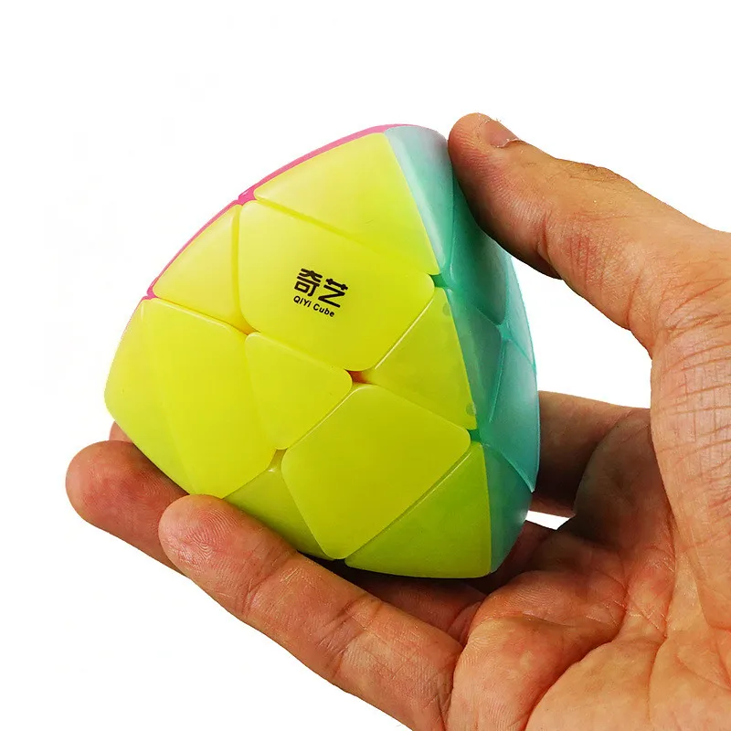 Новейший Qiyi 3x3 магический куб Mastermorphix Развивающие игрушки для тренировки мозга-желе цвет