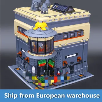 

5003PCS City StreetView The Dinosaur Museum model Set Modular Building Kits Blocks Bricks Children DIY Toys Christmas Gift