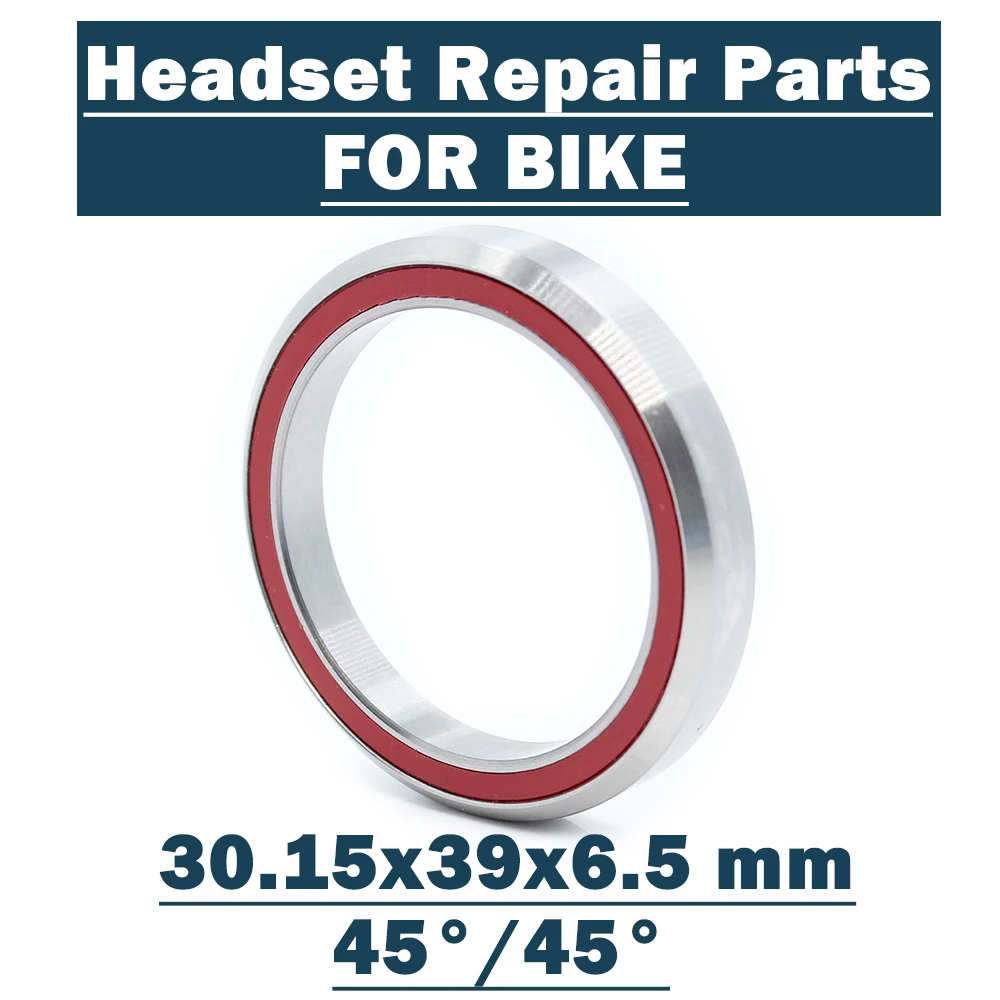 

MH-P04 Bike Headset Bearings 30.15*39*6.5 mm 45/45 Degree ( 2 PCS ) ACB Road MTB Angular Contact Bicycle Bearing