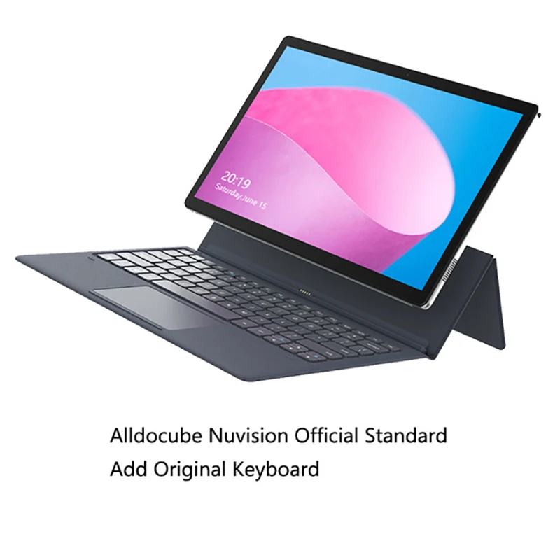 AlldoSquare 11,6 дюймов 1920x1080 Nuvision Windows 2 в 1 планшетный ПК 4G 64G type-C двухдиапазонный Wifi 2,4 ГГц/5 г(отправить клавиатуру)- Bl