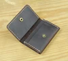 Handmade Genuine Leather Card Wallet  Leather Card Holder Men small Purse Credit ID card Holder Women Business Card case MC-412 6
