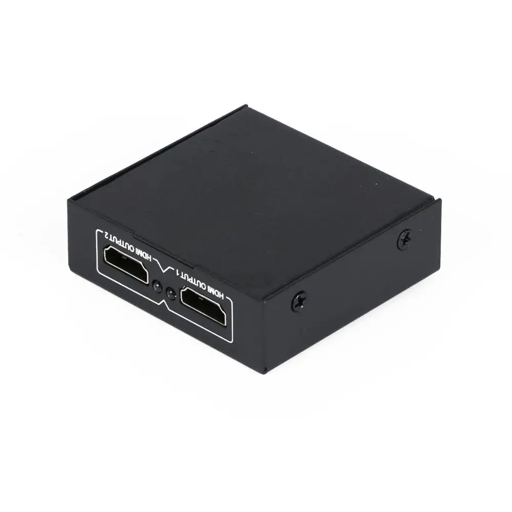 HDMI 1.4b UHD 3D 4K* 2K Full HD 1080p HDMI сплиттер 1X2 2-Портовый Концентратор репитер усилитель с 5 В DC Блок питания вилка Европа/США GT