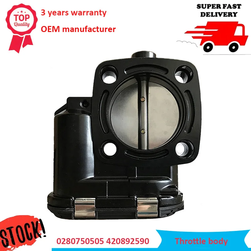 Brand New Motor Boat Throttle Body Assy For SeaDoo RXP RXT GTX GTS GTR 09-17 420892592 420892590 0280750505 420892591